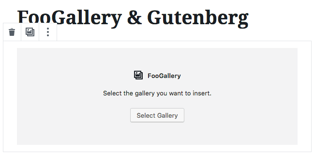 FooGallery block