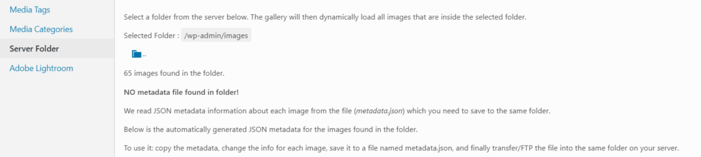 Add gallery from another source