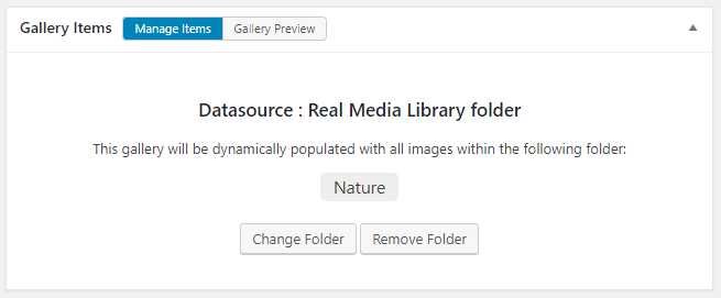 datasource real media library