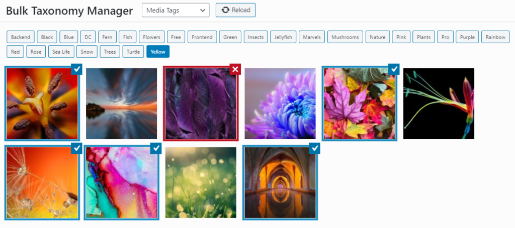 Remove tags from images