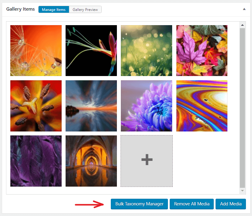 FooGallery Update includes Bulk Taxonomy Manager