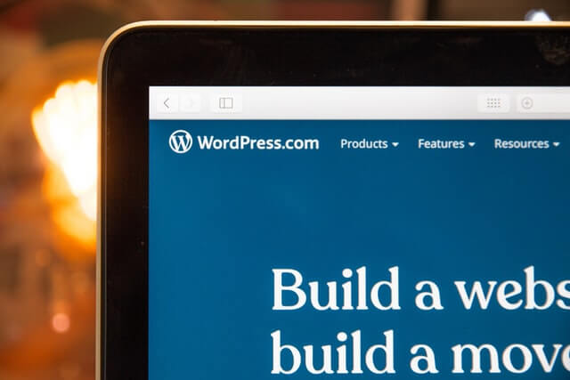 build a website with WordPress