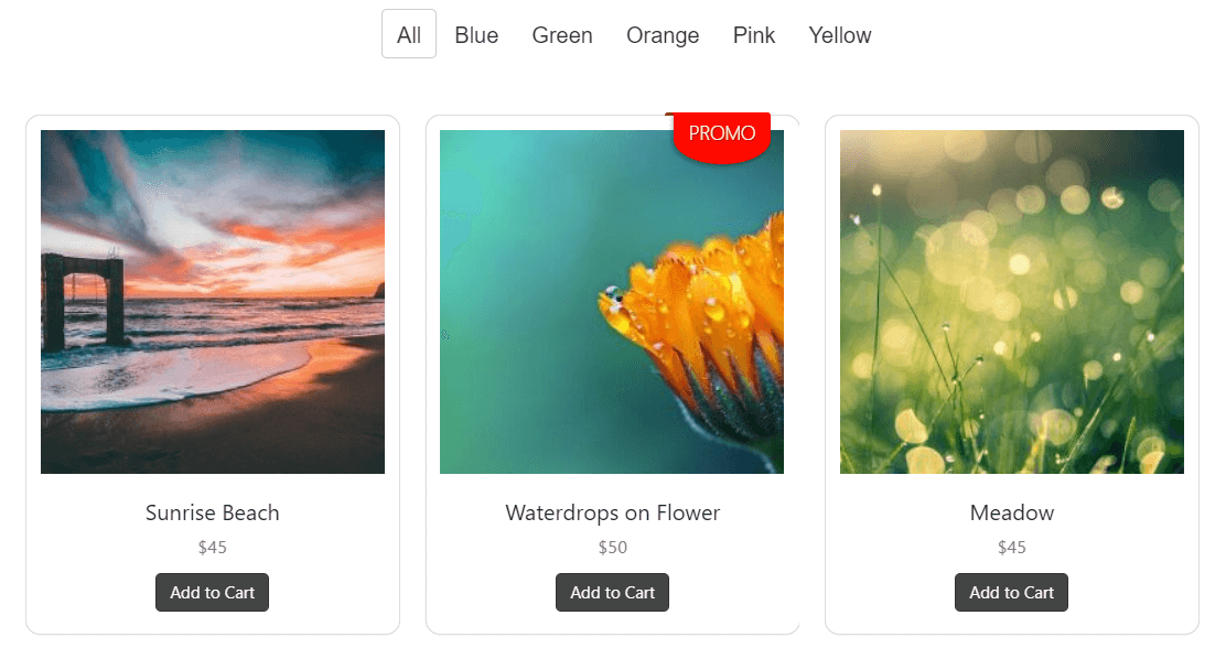 FooGallery PRO Commerce lets you sell photos from your gallery