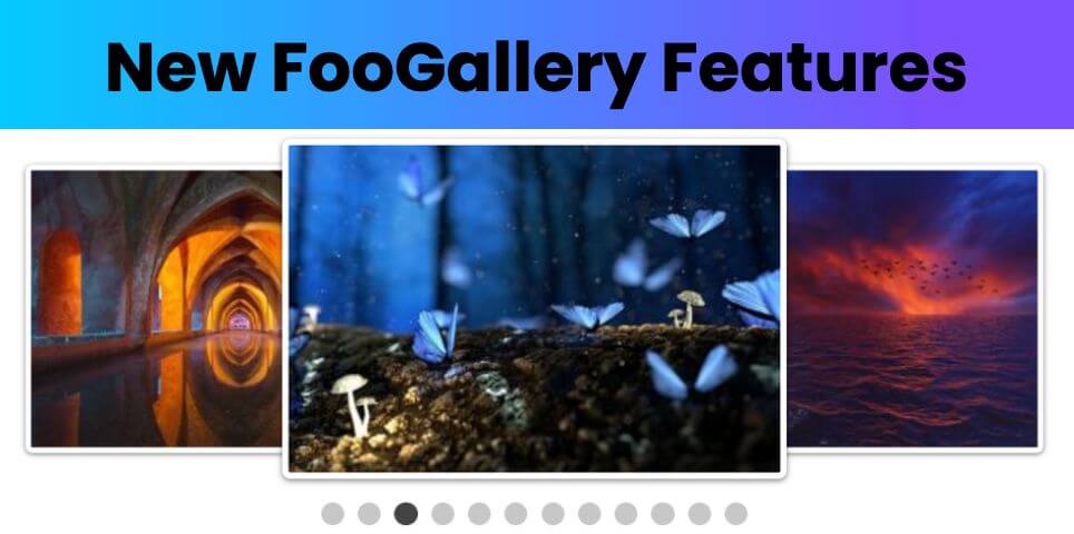 New FooGallery Features: Carousel Gallery & A Master Template