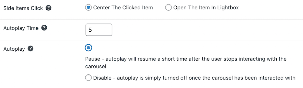 add autoplay functionality to your slider gallery