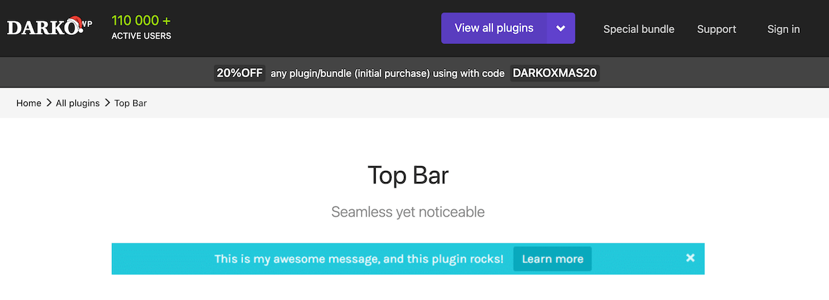 Top Bar Pro