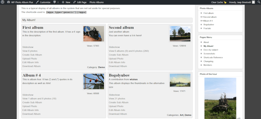 WP Photo Album Plus
