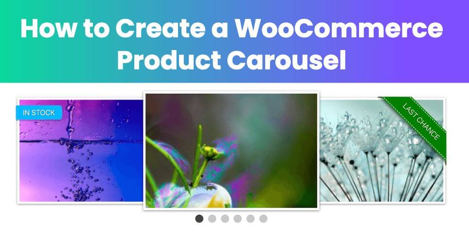 How to Create a WooCommerce Product Carousel