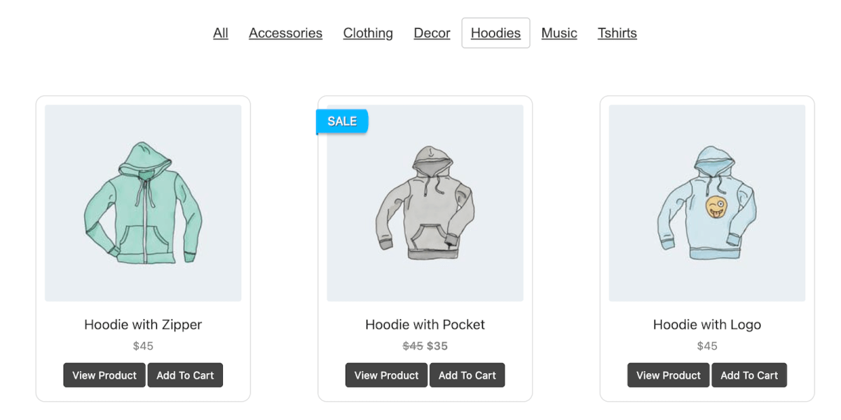 Add to cart buttons in FooGallery product gallery