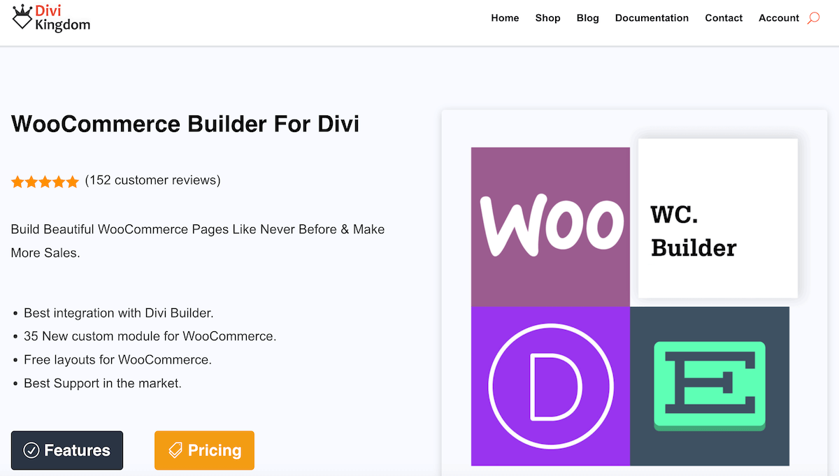 WooCommerce Builder for Divi