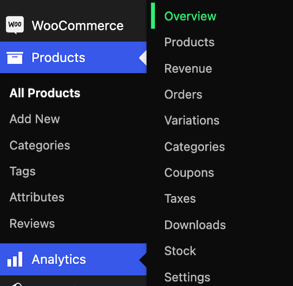 WooCommerce Analytics