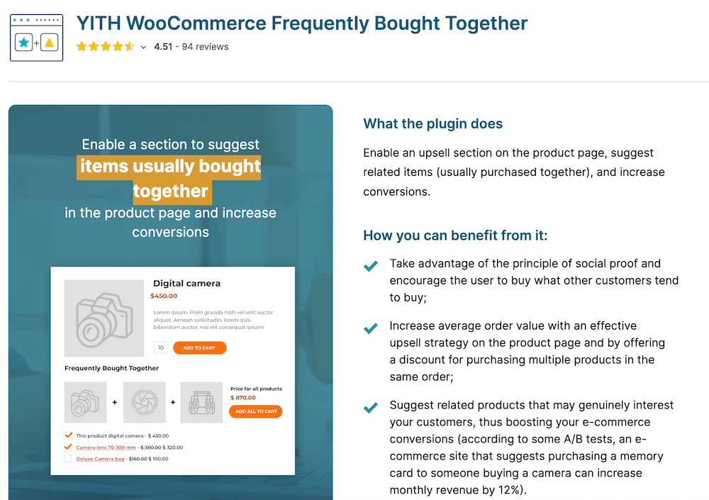 YITH WooCommerce Frequently Bought Together