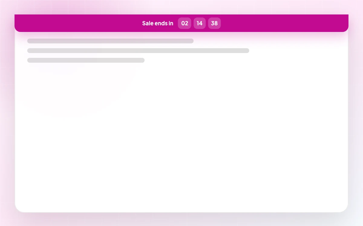 FooBar Countdown demo thumbnail