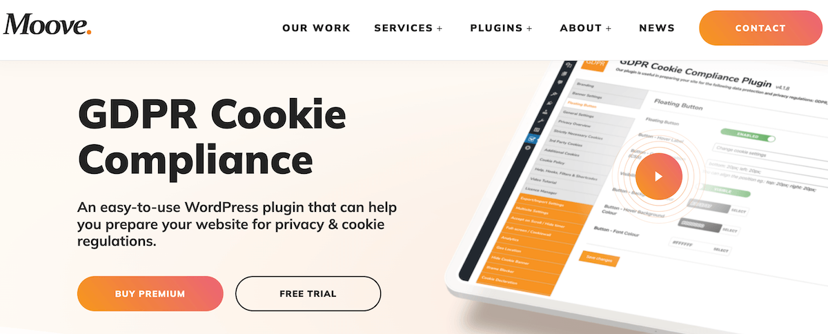 Moove GDPR Cookie Compliance