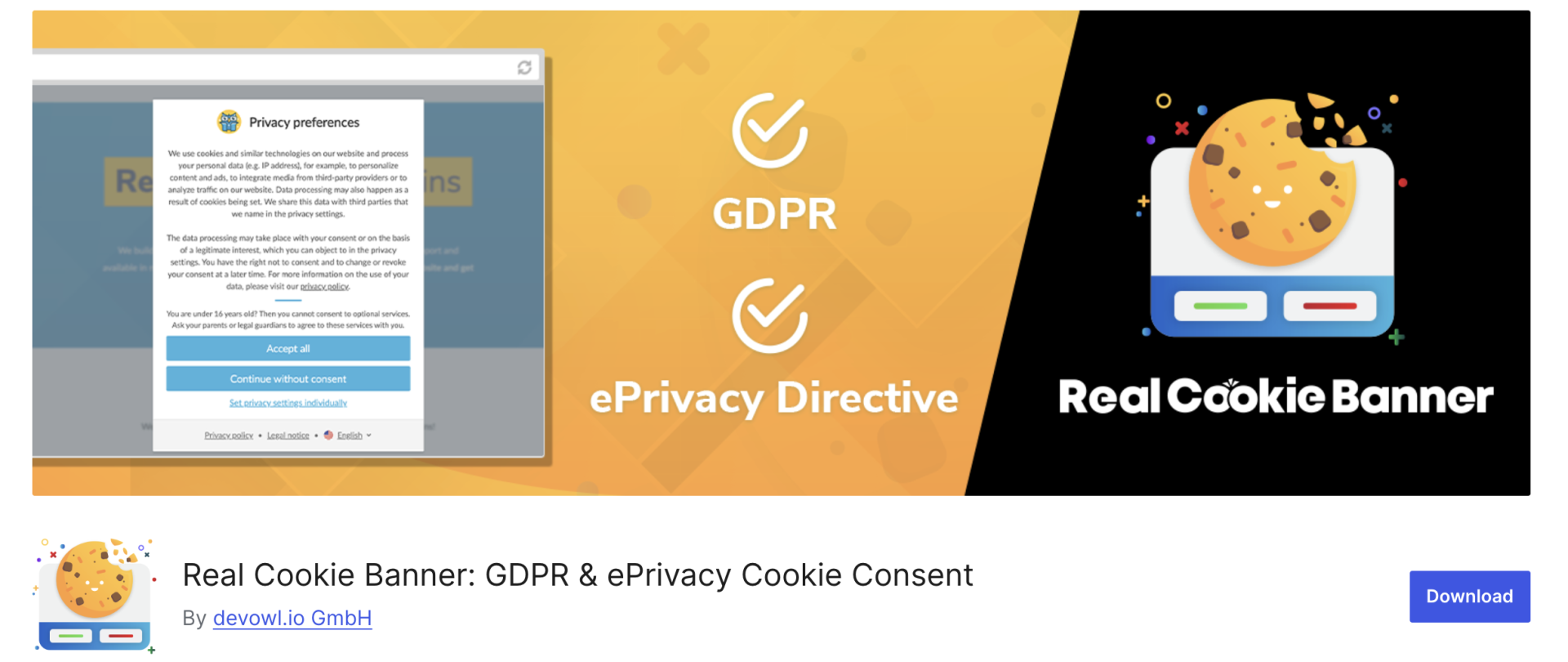 Real Cookie Banner