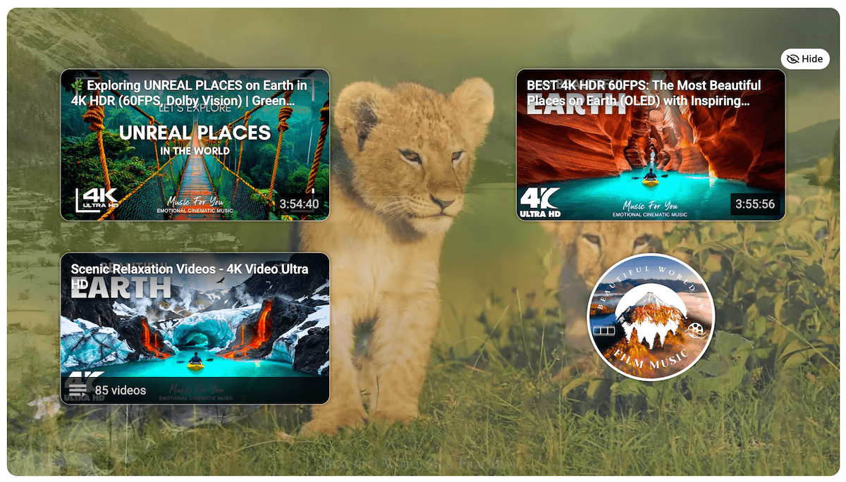 Up Next recommendations on YouTube