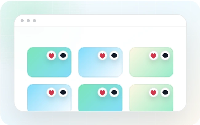 FooGallery Social Sharing demo mockup