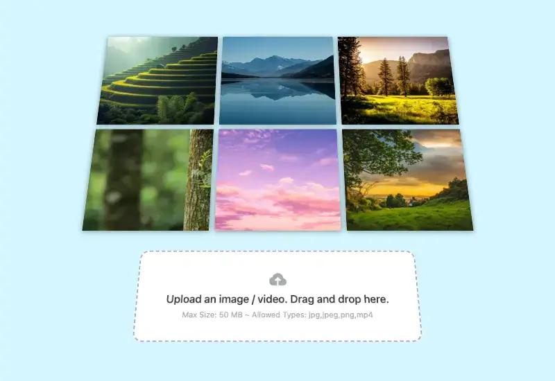 FooGallery frontend uploads add-on