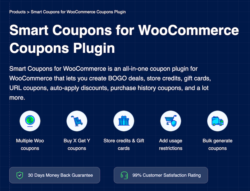 Smart Coupons for WooCommerce