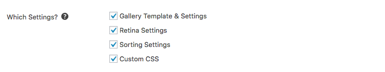 Bulk Copy Settings Choose settings for bulk copy