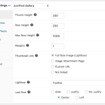General Settings General settings for loaded effects and paging