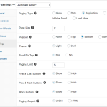 Paging Settings Paging Settings