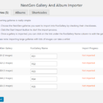 Choose Galleries to Import Choose Galleries to Import