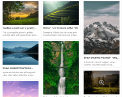 Masonry Masonry gallery layout