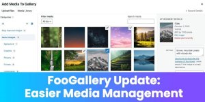 Easier Media Management: FooGallery Update 3.1.6 Easier Media Management: FooGallery Update 3.1.6