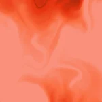 Smoky bright red flow with translucent layered texture Smoky bright red abstract flow with translucent layered texture.
